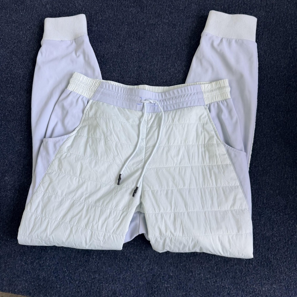 Alpine Design Pants Mens Medium White Insulated Fleece Joggers Hiking ADW22901